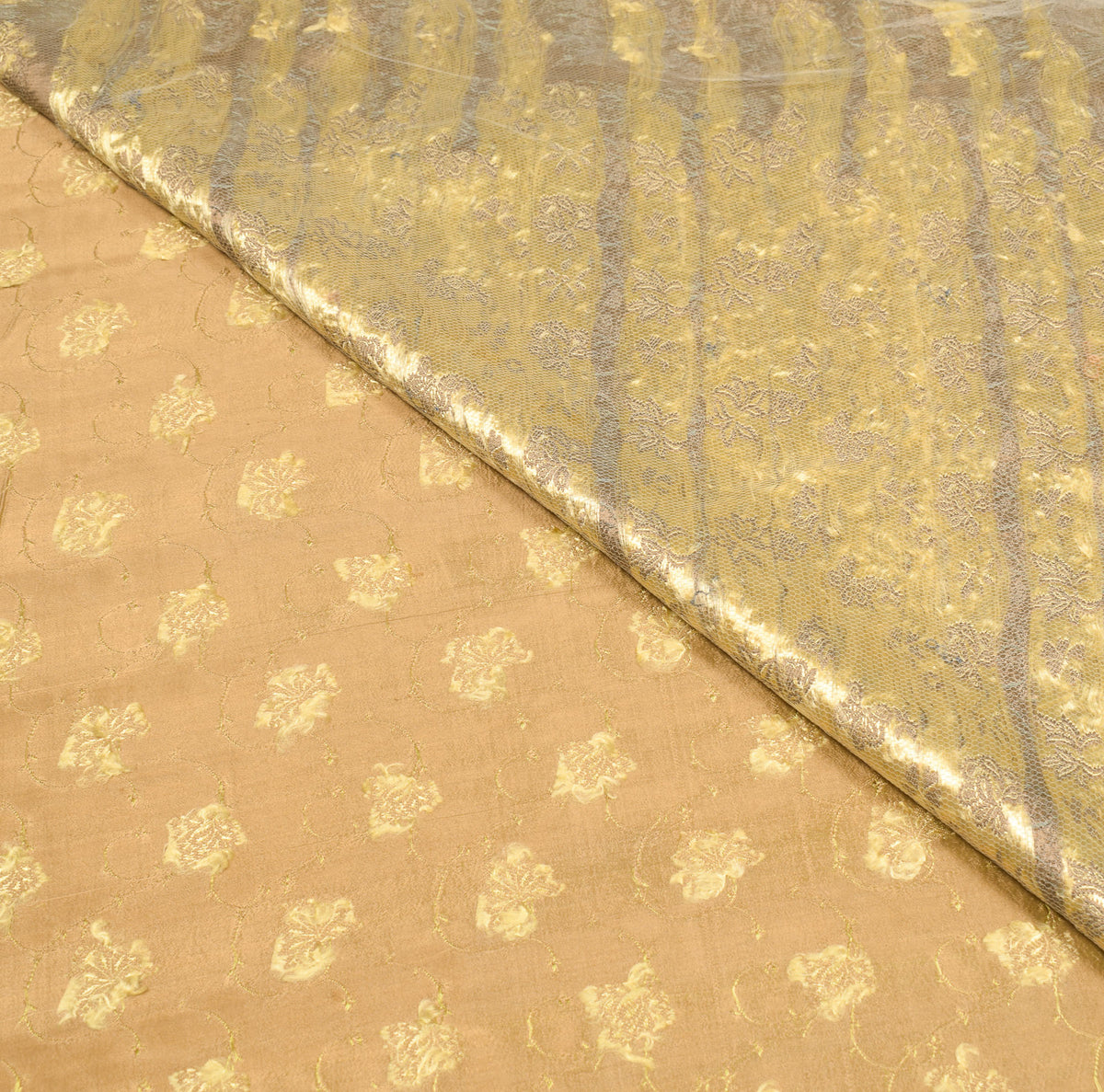 Sushila Vintage Heavy Green Saree Pure Satin Silk Banarasi Tanchoi Sari Fabric
