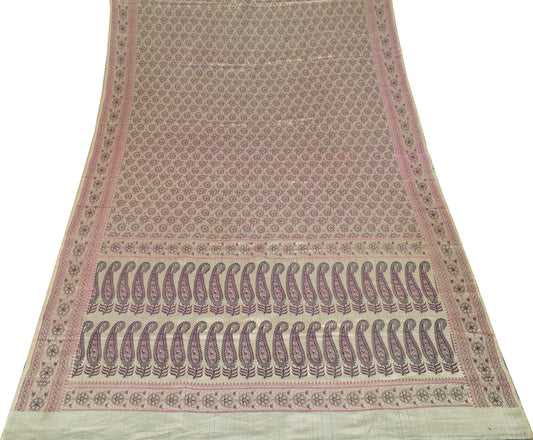 Sushila Vintage Heavy Saree Pure Satin Silk Banarasi Brocade Woven Sari Fabric