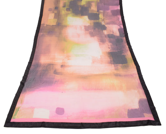Sushila Vintage Multi-Color BRANDED Dupatta Pure Georgette Printed Long Stole