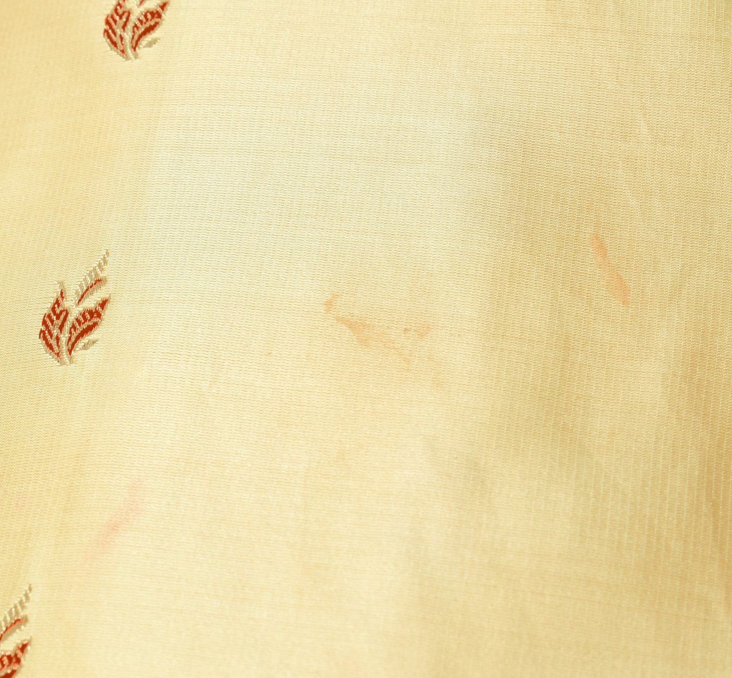 Sushila Vintage Beige Heavy Saree Pure Satin Silk Banarasi Brocade Sari Fabric