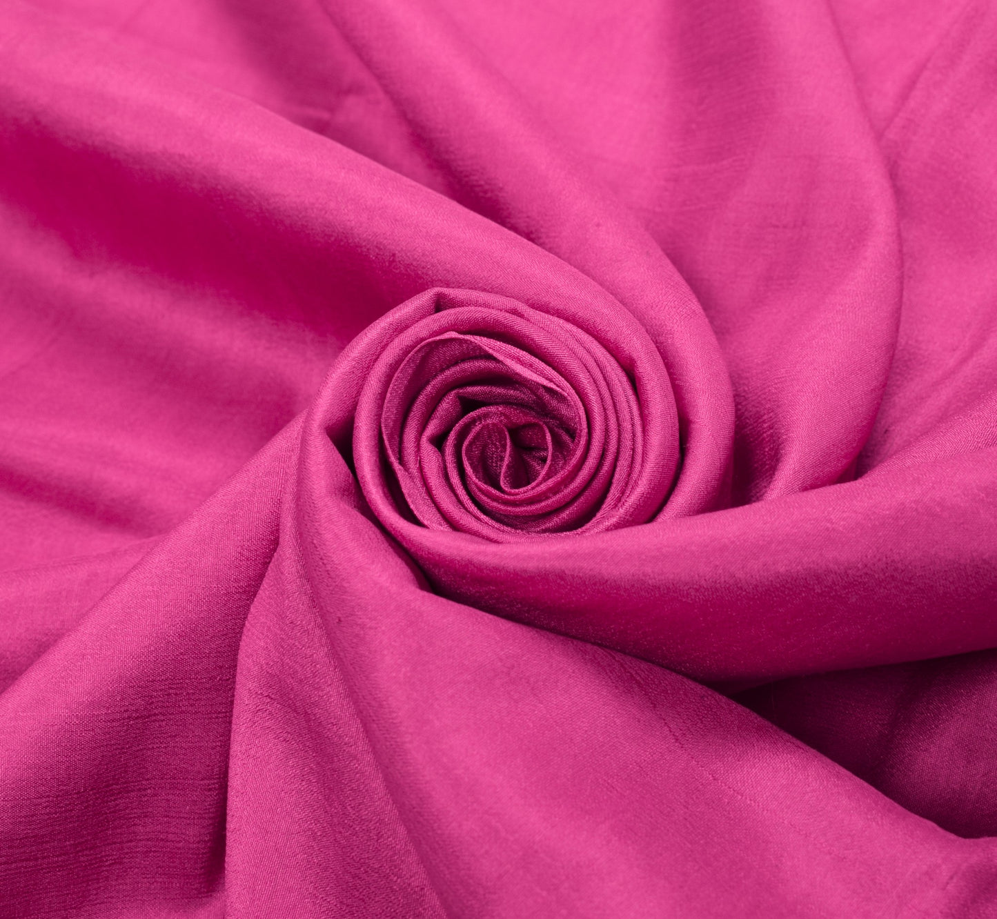 Sushila Vintage Pink Sari Remnant Scrap Multi Purpose Pure Silk Craft Fabric