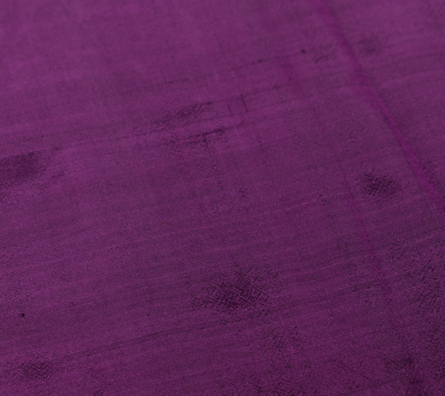 Sushila Vintage Sari Purple Remnant Scrap Multi Purpose Pure Silk Craft Fabric