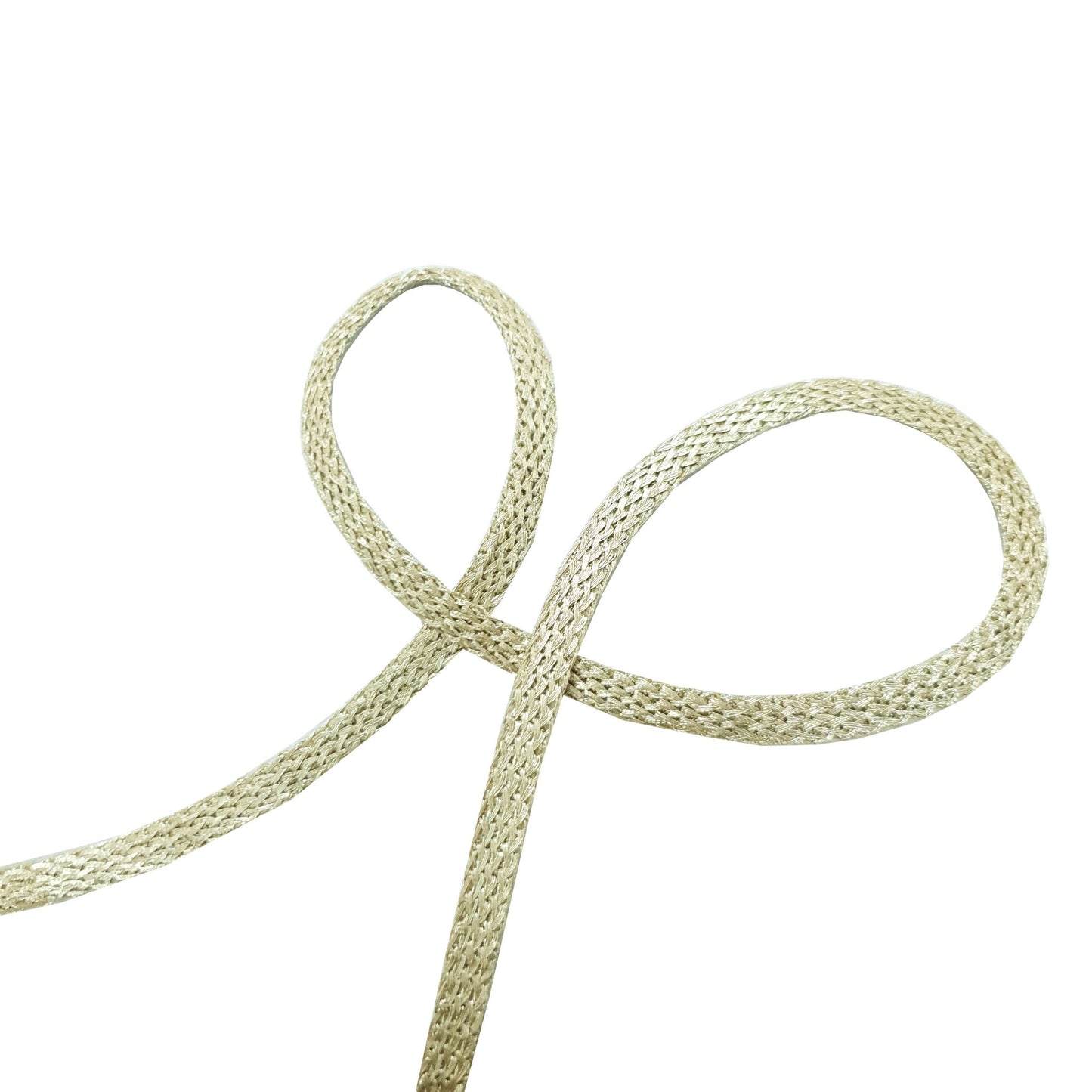 Sushila Vintage 8 Yard Gold Sari Border Craft Trim Sewing Ribbon Lace Flat Edge