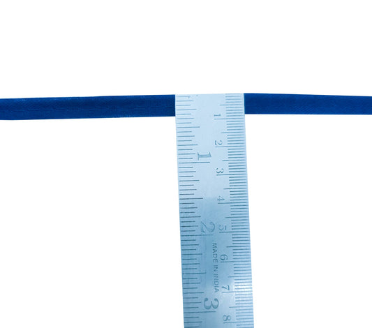 Sushila Vintage Cord Piping Blue 15 Yard Sari Border Craft Trim Sewing Lace Edge