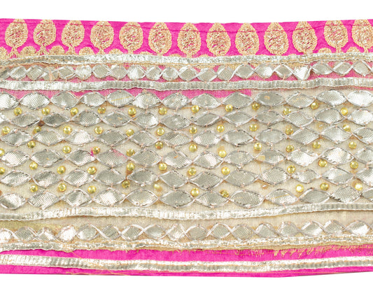 Sushila Vintage Tissue Saree Border Gotta Patti Craft Sewing Trim Lace Ribbon