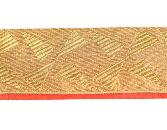 Sushila Vintage Zari Brocade Saree Border Golden Craft Sewing Trim Lace Ribbon