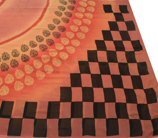 Sushila Vintage Multi-Color Branded Saree Pure Georgette Silk Printed Fabric