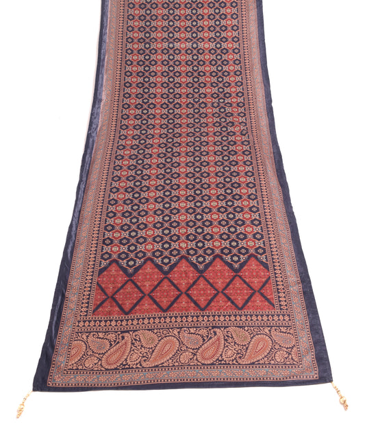 Sushila Vintage Dupatta Digital Printed Velvet Party Wear Long Stole Scarves