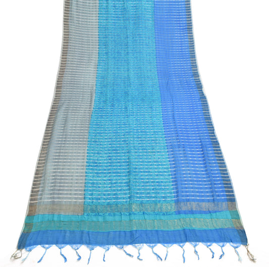 Sushila Vintage Multi Color 100% Pure Cotton Dupatta Printed & Woven Long Stole