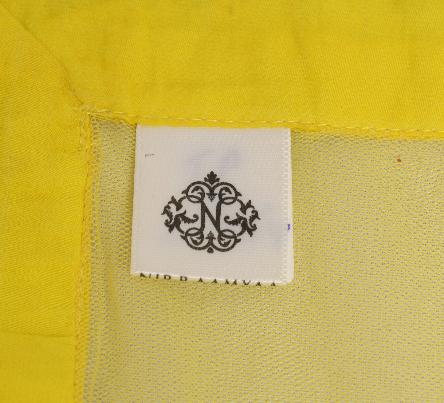 Sushila Vintage Yellow Dupatta Branded Net Mesh Digital Printed Lace Long Stole