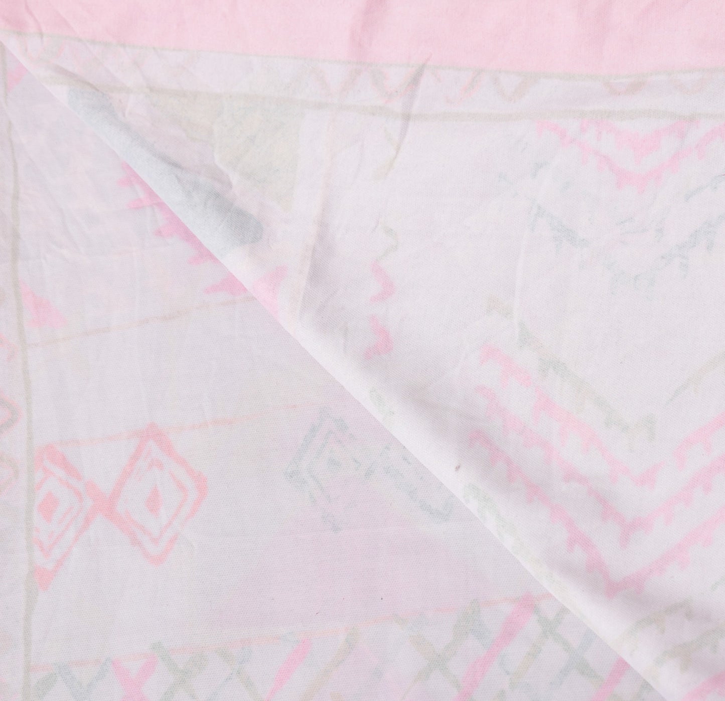 Sushila Vintage Gray Velvet Dupatta Digital Printed Geometrical Long Stole Wrap