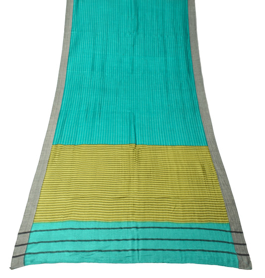 Sushila Vintage Stripes Printed Dupatta Pure Woolen Soft Hand Printed Long Stole