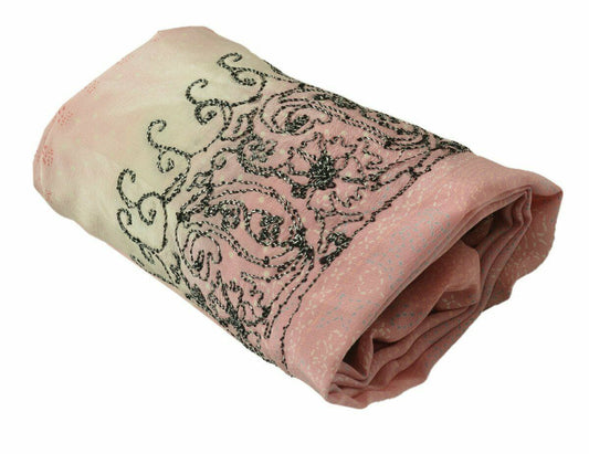 Vintage Saree Border Indian Craft Trim Antique Embroidered Dori Work Lace Ribbon