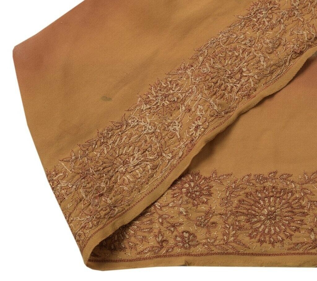 Vintage Sari Border Indian Craft Sewing Trim Hand Embroidered Ribbon Lace