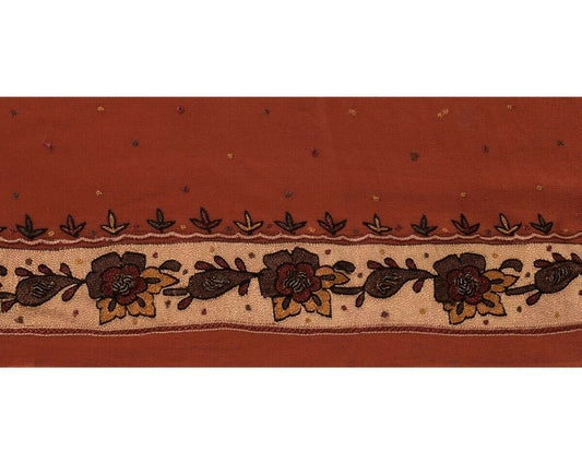Vintage Sari Border Indian Craft Trim Hand Beaded Embroidered Sewing Ribbon Lace