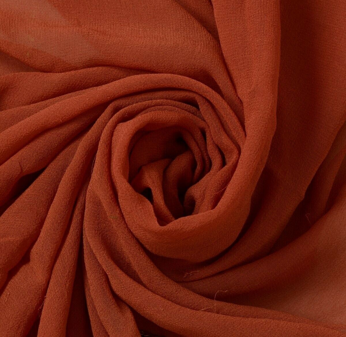 100% Pure Georgette Silk Vintage Sari Remnant Scrap Fabric for Sewing Craft