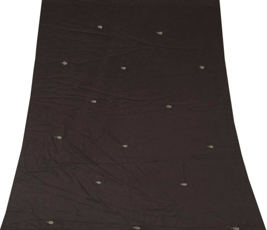 Blend Crepe Silk Vintage Sari Remnant Scrap Fabric for Sewing Craft