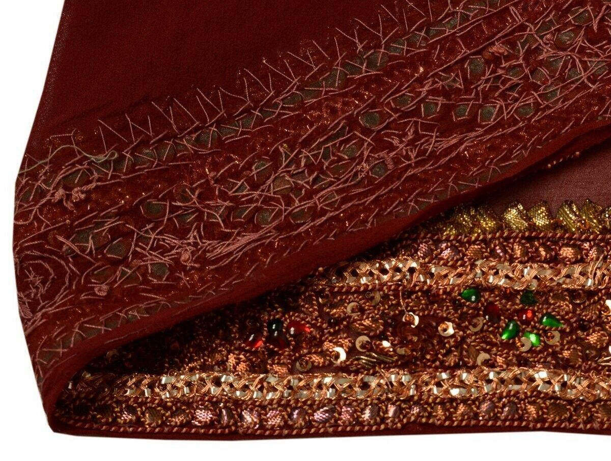 Vintage Saree Border Indian Craft Trim Hand Beaded Gota Patti Dori Stitch Lace