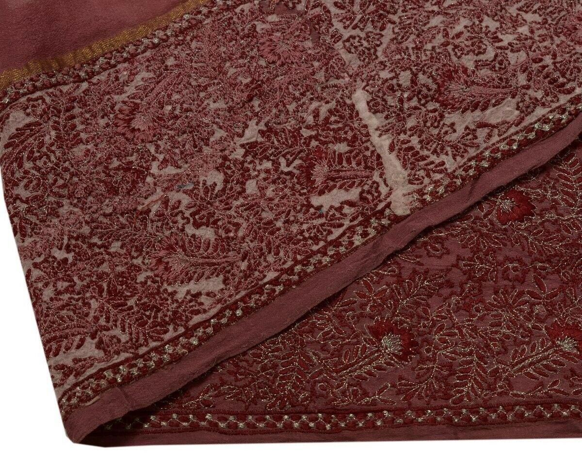 Vintage Saree Border Indian Craft Trim Floral Embroidered Sewing Ribbon Lace