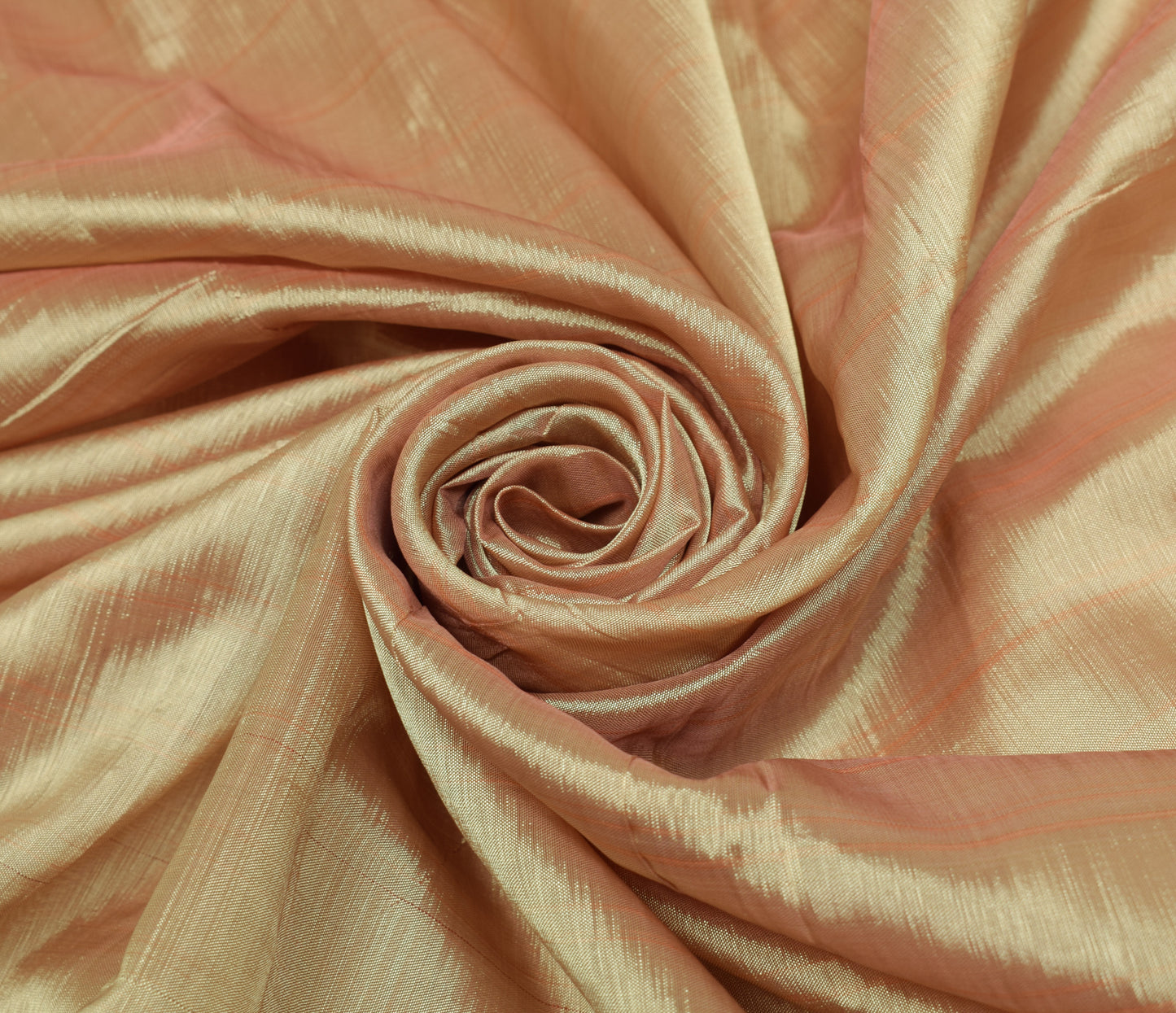 Sushila Vintage Golden Scrap Saree 100% Pure Silk Zari Work Sari Craft Fabric