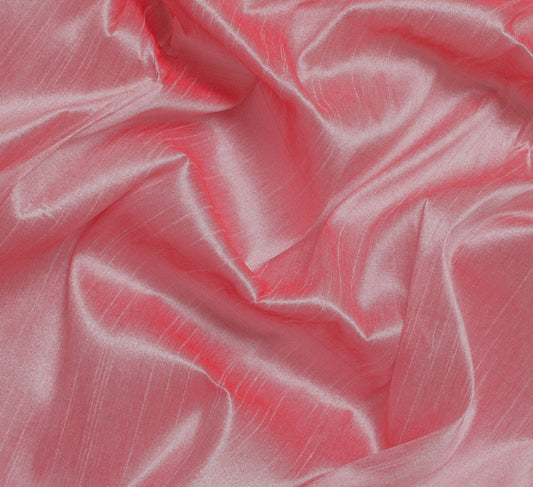 Peach Blend Silk Dupioni Slub Curtain Drape Panel Craft Dress Fabric By the Yard