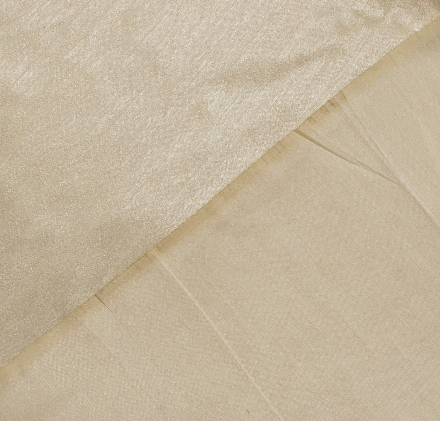 Cream Blend Silk Dupioni Slub Curtain Drape Panel Craft Dress Fabric By the Yard