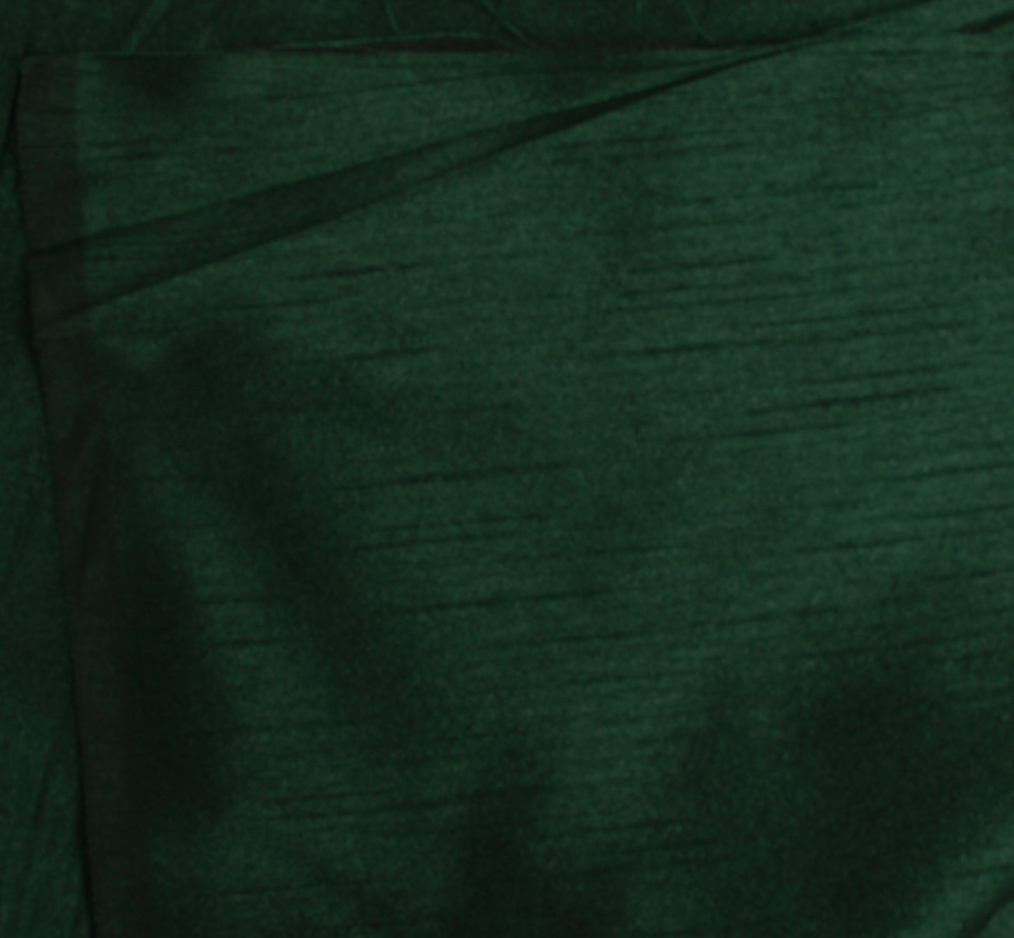 Dark Green Blend Silk Dupioni Slub Curtain Drape Craft Dress Fabric By the Yard