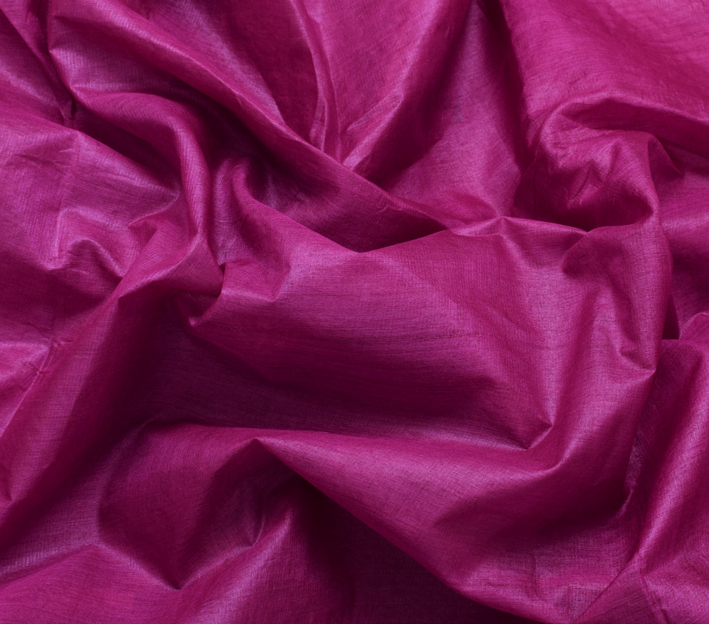 Sushila Vintage Magenta Saree Pure Silk Woven Embroidered Floral Sari Fabric