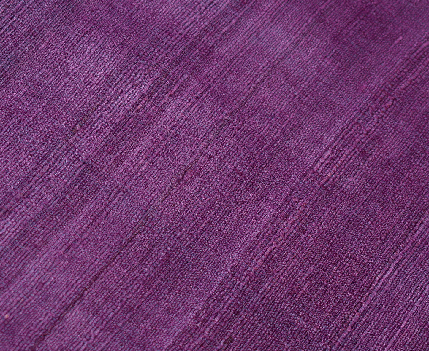 Sushila Vintage Purple Saree 100% Pure Khadi Silk Woven Floral Sari Craft Fabric