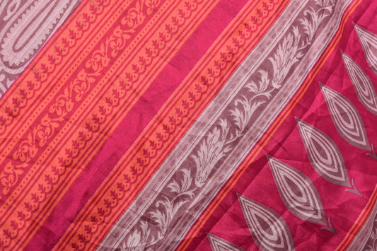 Sushila Vintage Vintage Sari Magic wrap Skirt Bohemian Double Layer Multicolor 8