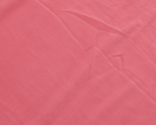 Sushila Vintage Peach Sari Remnant Scrap Multi Purpose Blend Silk Craft Fabric