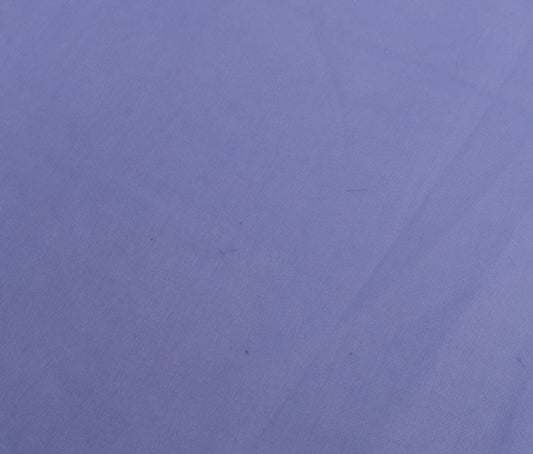 Sushila Vintage Blue Sari Remnant Scrap Blend Georgette Silk Craft Fabric