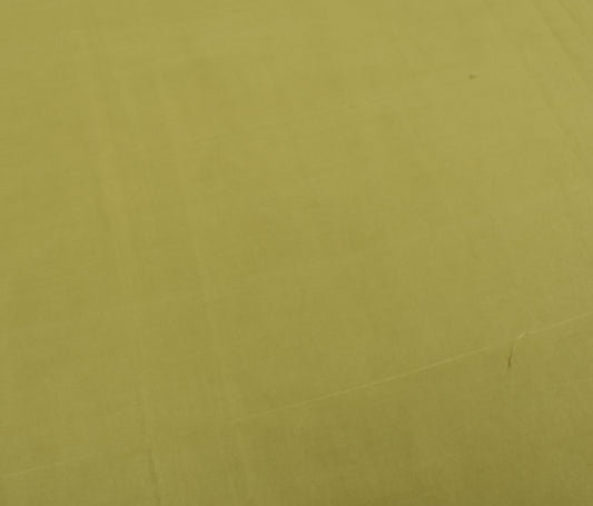 Sushila Vintage Green Crepe Silk Sari Remnant Scrap Multi Purpose Craft Fabric
