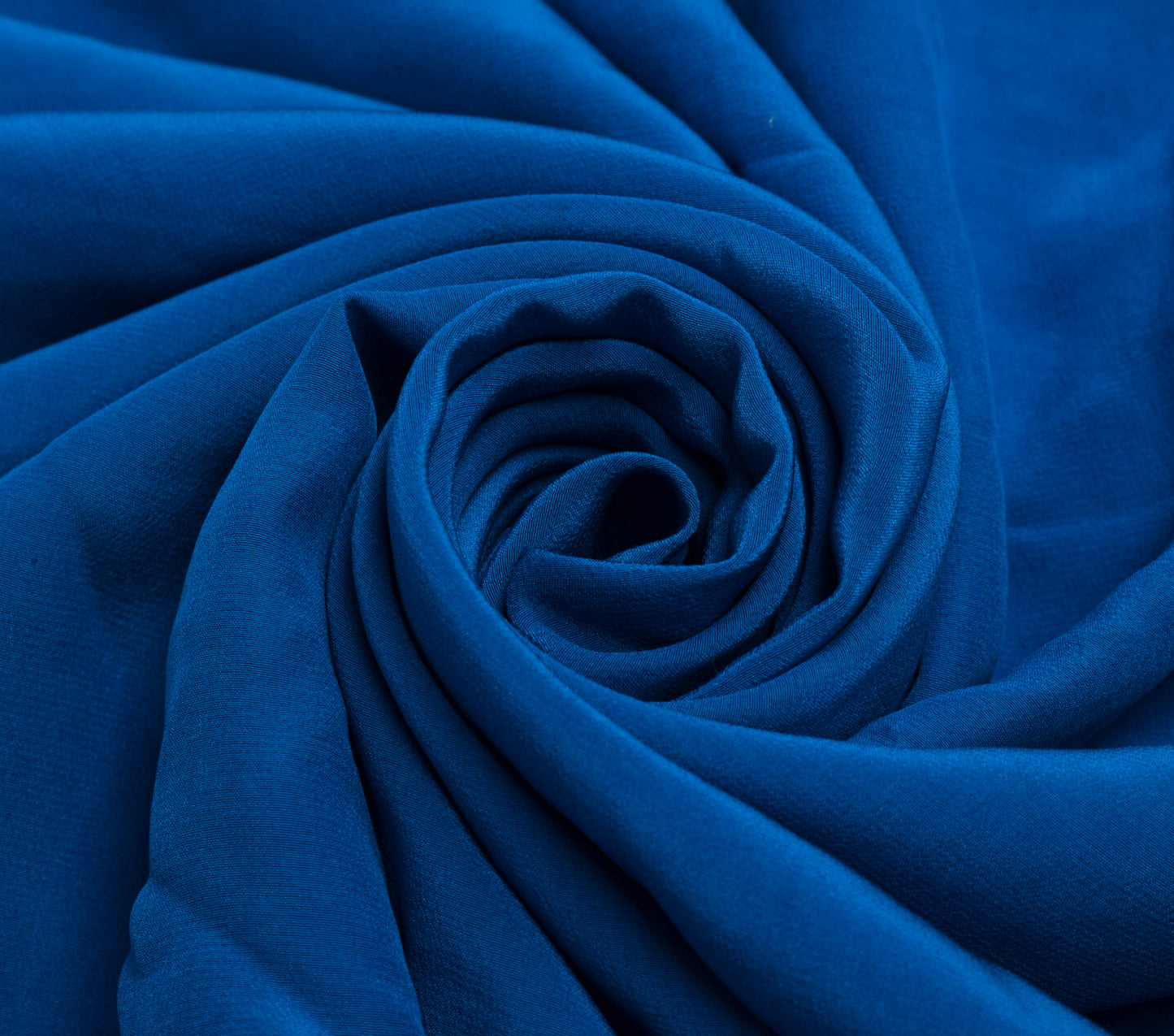 Sushila Vintage Blue Silk Sari Remnant Scrap Multi Purpose Embroidery Fabric