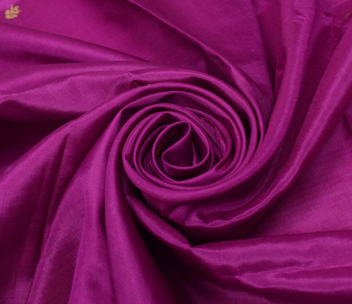 Sushila Vintage Purple Silk Sari Remnant Scrap Multi Purpose Woven Craft Fabric