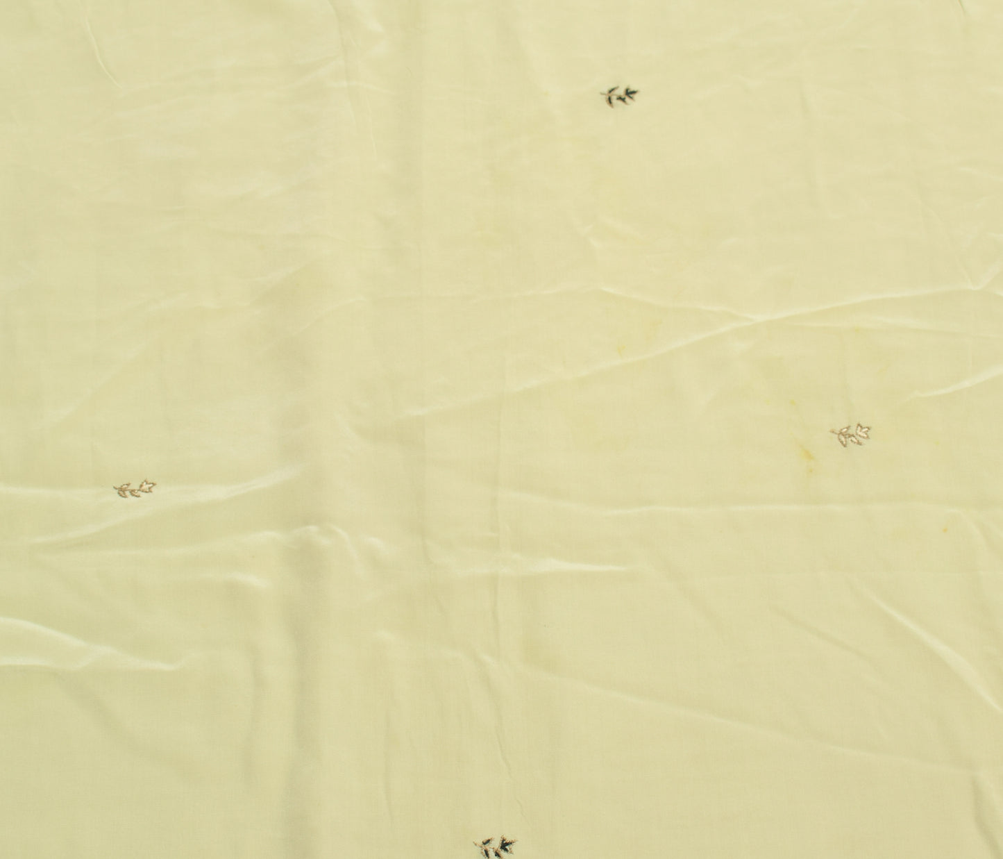 Sushila Vintage Silk Sari Remnant Scrap Multi Purpose Embroidered Craft Fabric