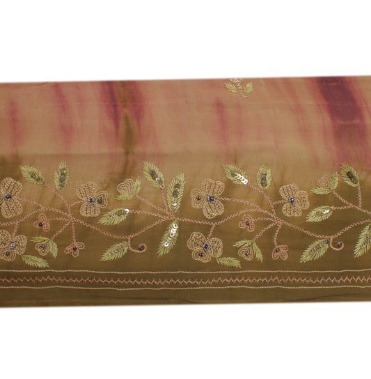 Sushila Vintage Multi-Color Sari Border Indian Craft Sewing Embroidered Lace