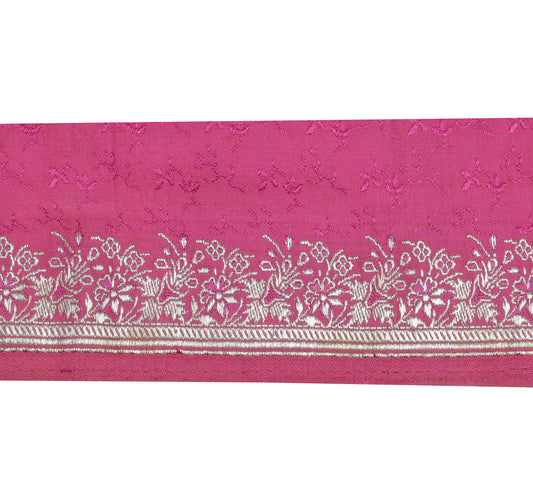 Sushila Vintage Saree Border Indian Craft Sewing Trim Zari Woven Lace Ribbon
