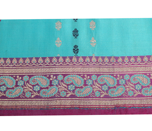 Sushila Vintage Purple Saree Border Indian Craft Sewing Trim Woven Lace Ribbon