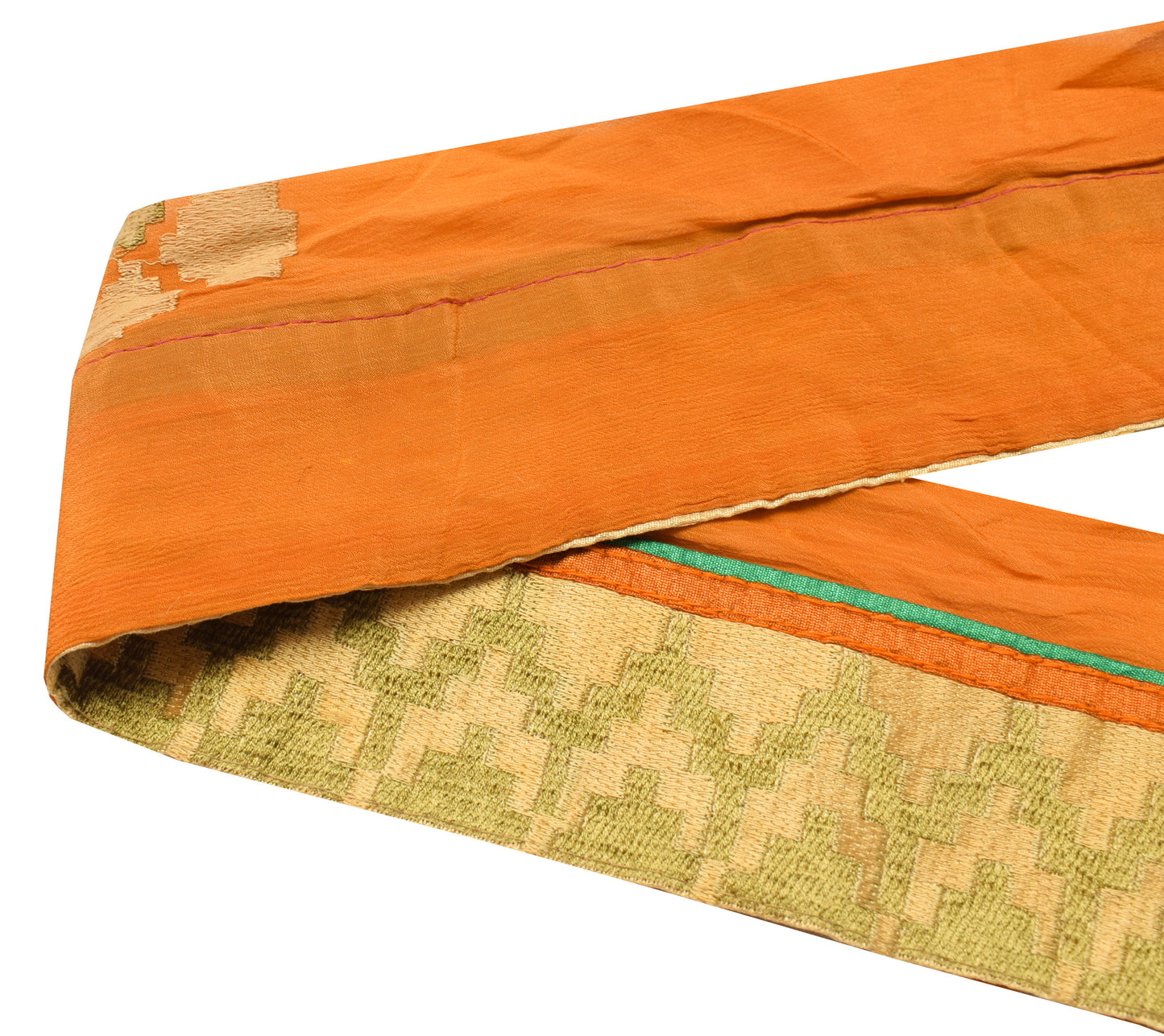 Sushila Vintage Silk Saree Border Craft Sewing Trim Embroidered Lace Ribbon
