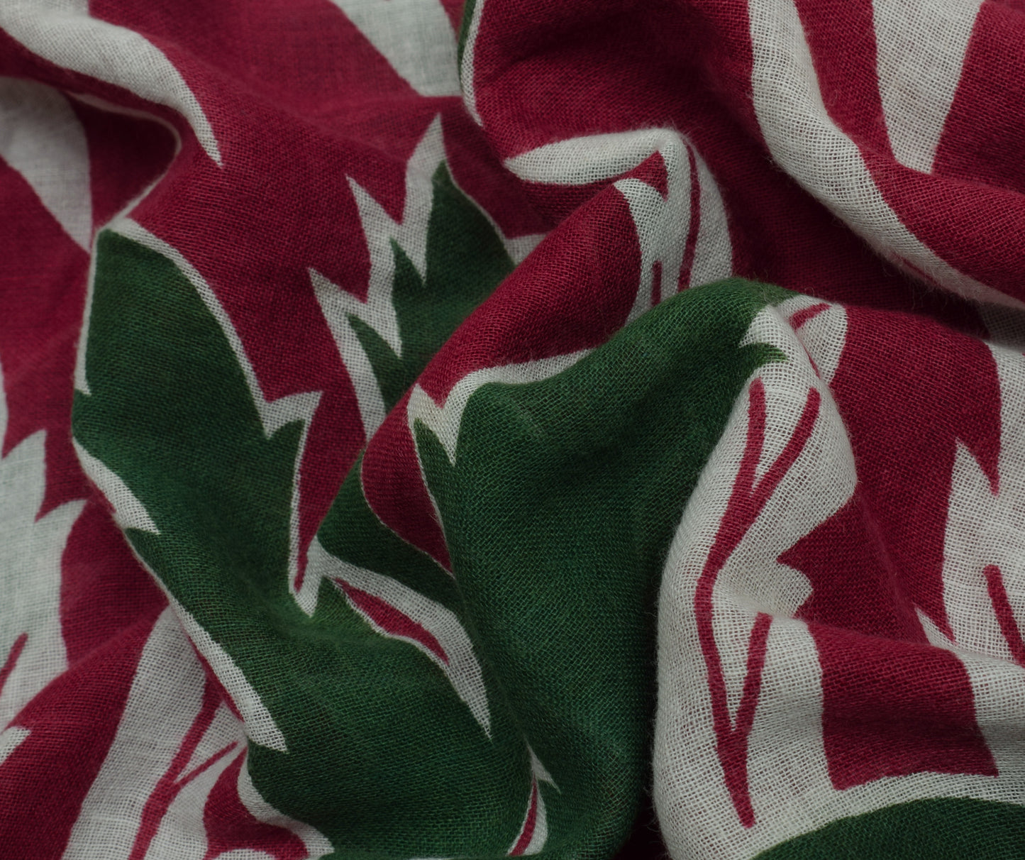 Sushila Vintage Indian Saree 100% Pure Cotton Printed Floral Soft Craft Fabric