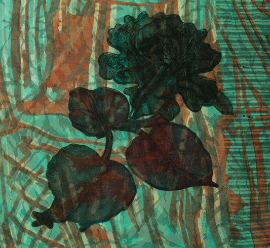 Sushila Vintage Indian Sari 100% Pure Georgette Silk Printed Floral Craft Fabric