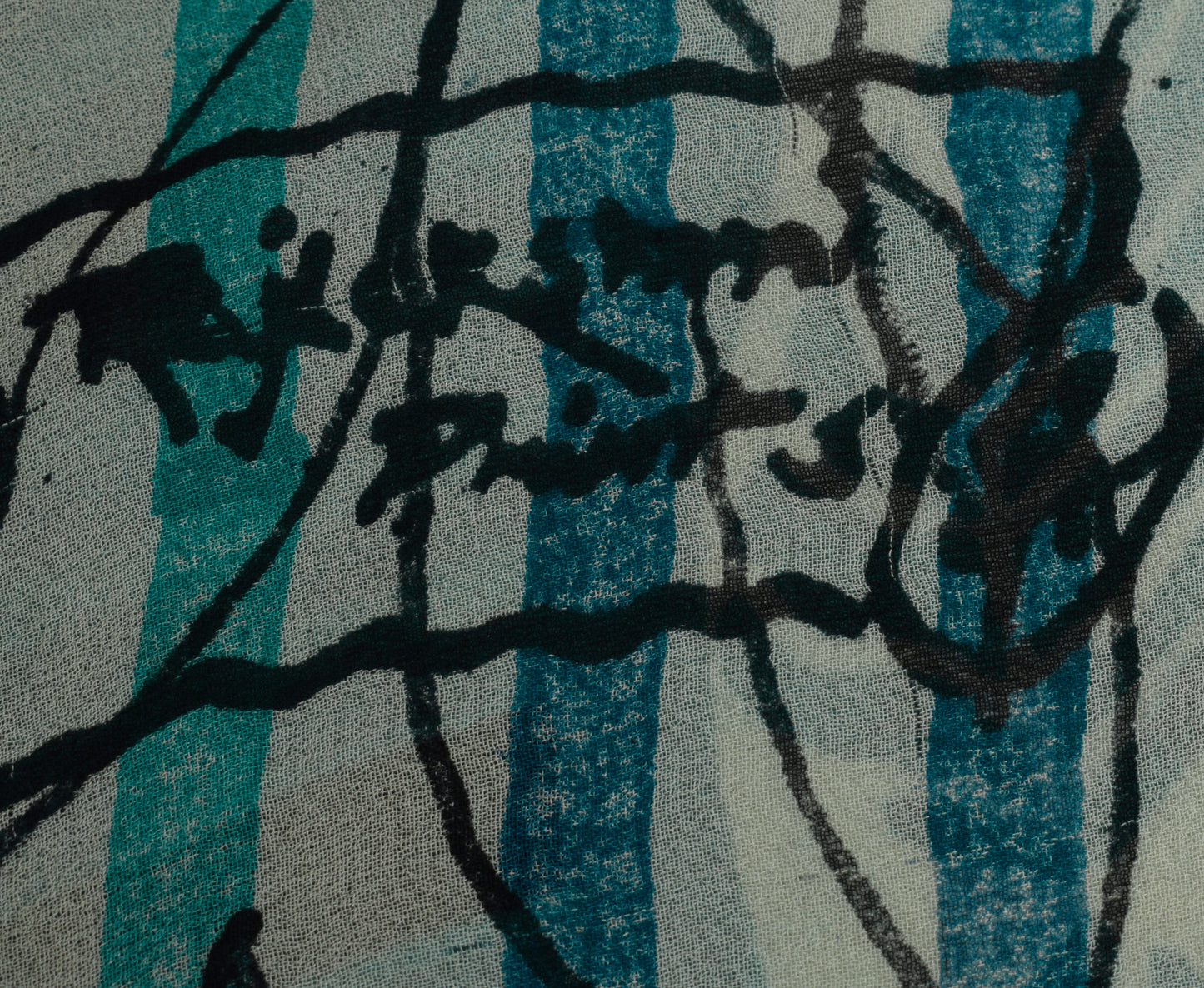 Sushila Vintage Indian Saree Pure Georgette Silk Printed 5 Yard Craft Fabric