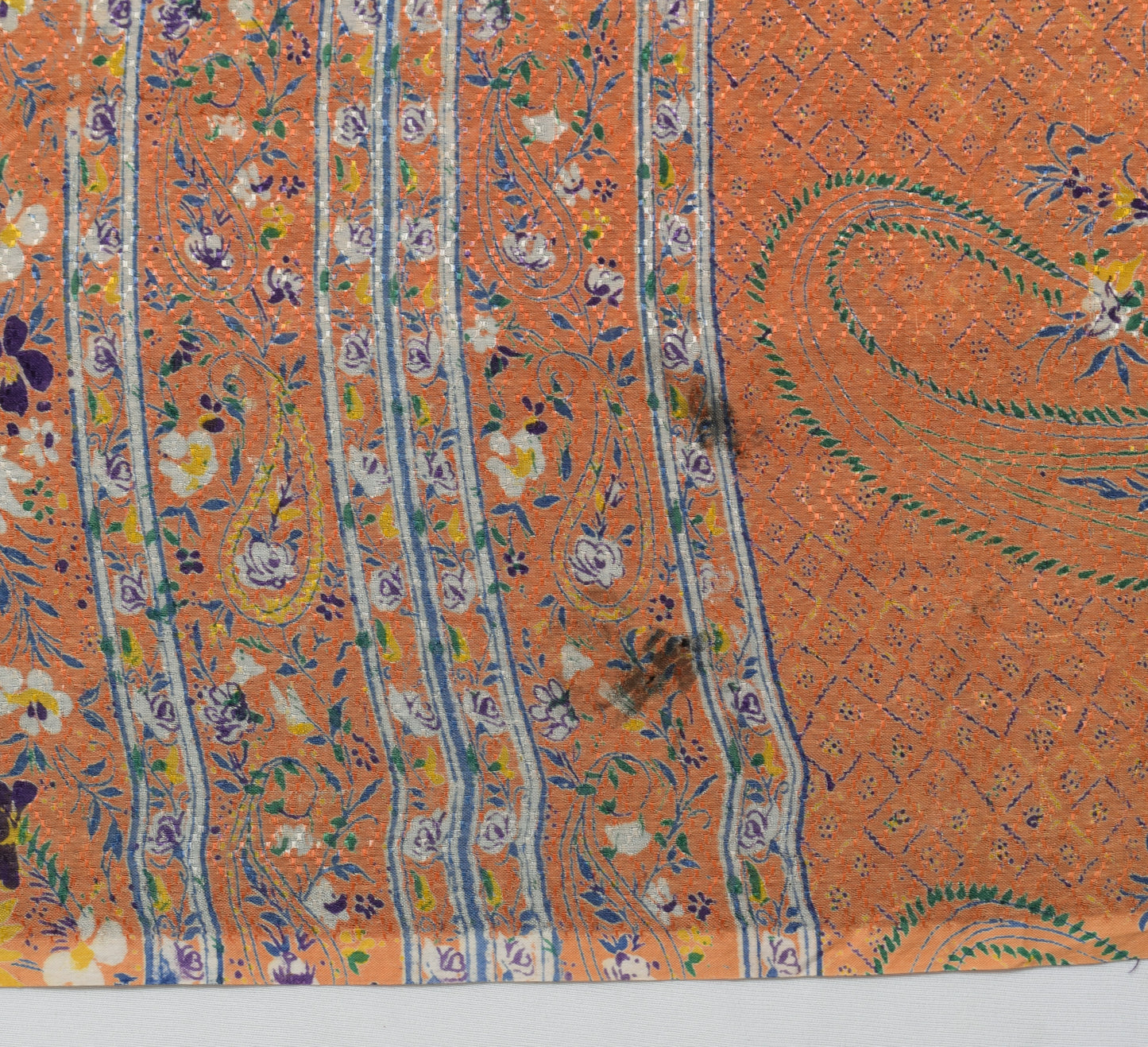 Sushila Vintage Black Saree 100% Pure Cotton Printed Floral Soft Craft Fabric