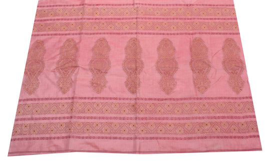 Sushila Vintage Silk Sari Remnant Scrap Multi Purpose Woven Floral Craft Fabric