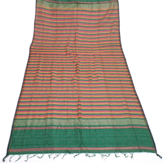 Sushila Vintage Multi-Color Indian Dupatta Pure Cotton Printed Long Stole Hijab