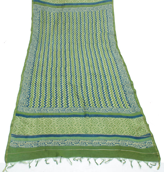 Sushila Vintage Multi-Color Dupatta 100% Pure Cotton Printed Long Stole Hijab