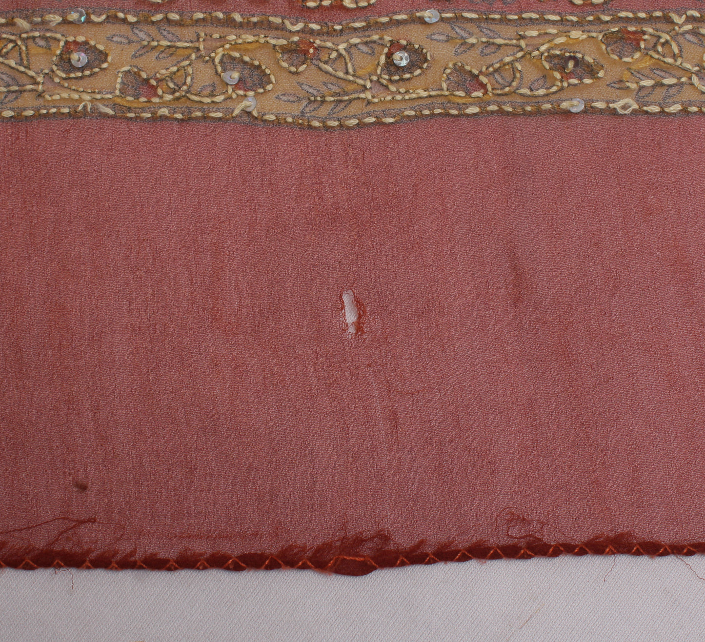 Sushila Vintage Indian Dupatta Blend Georgette Silk Printed Long Stole Hijab