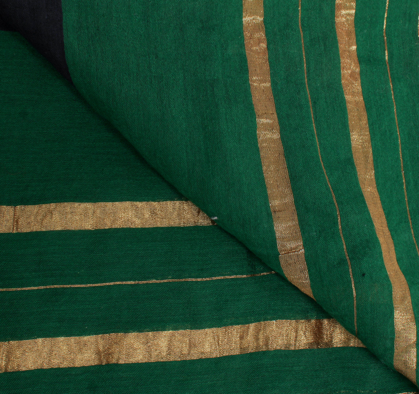 Sushila Vintage Black Indian Dupatta Blend Cotton Embroidered Long Stole Hijab