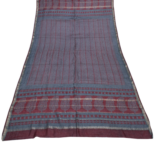 Sushila Vintage Indian Dupatta 100% Pure Cotton Printed Long Stole Veil Scarves